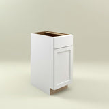 Hampton Bay Courtland Shaker Base Kitchen Cabinet in Polar White