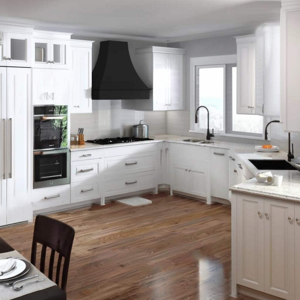 Hampton Bay Designer Series Elgin Assembled Diagonal Wall Kitchen Cabinet in White
