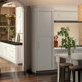 Hampton Bay Edson Shaker Assembled Pantry Cabinet in Gray