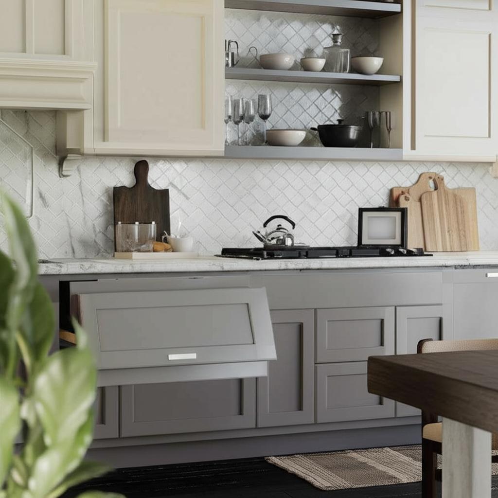 Hampton Bay 24-Inch Unfinished Base Kitchen Cabinet with Recessed Panel