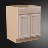 Hampton Bay 27 in. W x 24 in. D x 34.5 in. H Unfinished Base Kitchen Cabinet