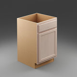 Hampton Bay Unfinished Recessed Panel Base Kitchen Cabinet