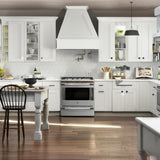 Hampton Bay Shaker 18 in. Satin White Base Kitchen Cabinet