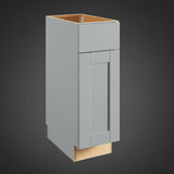 Hampton Bay Shaker Dove Gray Assembled Base Kitchen Cabinet