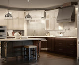 Hampton Bay Shaker Java Base Kitchen Cabinet with Ball-Bearing Drawer Glides