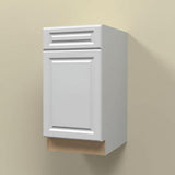 Hampton Bay Designer Series Elgin Base Kitchen Cabinet in Heron Gray