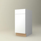 Hampton Bay Designer Series Edgeley Assembled Base Kitchen Cabinet in White