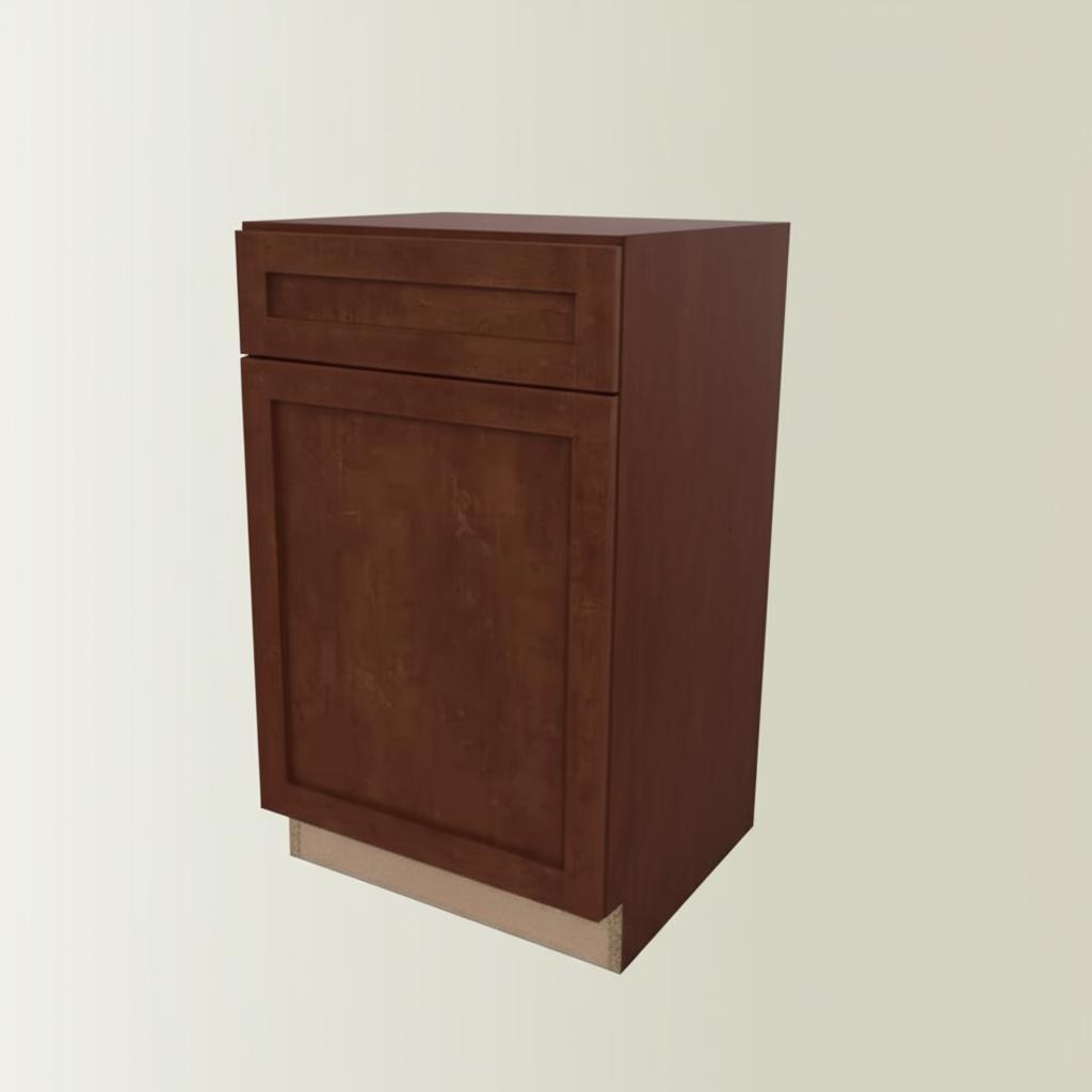 Hampton Bay Designer Series Soleste Base Kitchen Cabinet in Spice