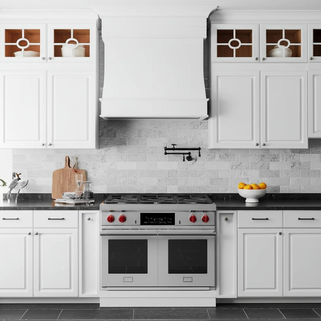 Hampton Bay Designer Series Elgin Assembled Base Kitchen Cabinet in White