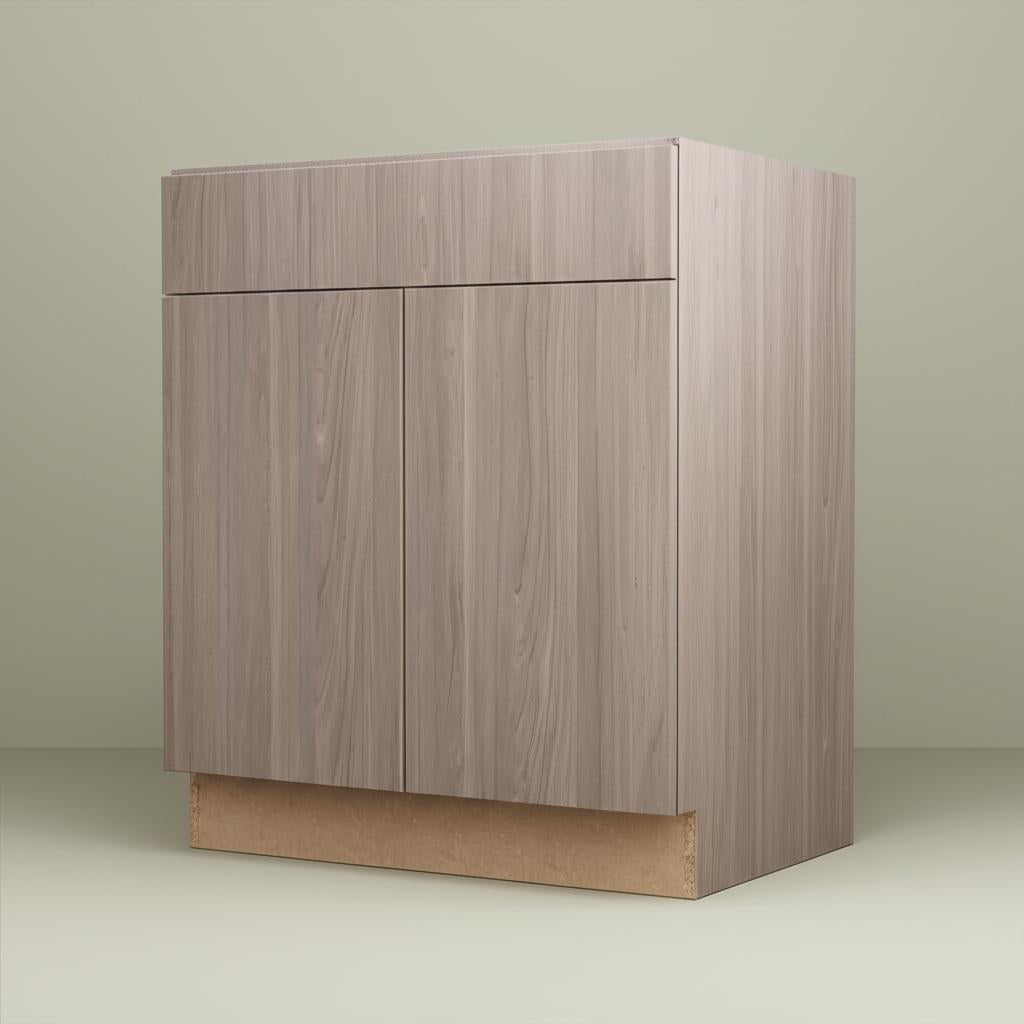 Hampton Bay Designer Series Edgeley Driftwood Base Kitchen Cabinet