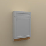 Hampton Bay Designer Series Melvern Base Kitchen Cabinet in Heron Gray