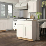 Hampton Bay Shaker Style Sink Base Cabinet in Satin White