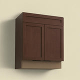 Hampton Bay Designer Series Soleste Assembled Sink Base Kitchen Cabinet in Spice