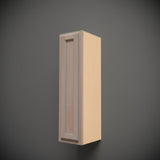 Hampton Bay Unfinished Beech Wall Kitchen Cabinet with Recessed Panel
