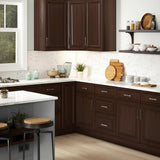 Hampton Bay Benton 9x30x12 Wall Cabinet in Butterscotch