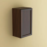Hampton Bay Shaker Wall Kitchen Cabinet in Java - 18" W x 12" D x 30" H