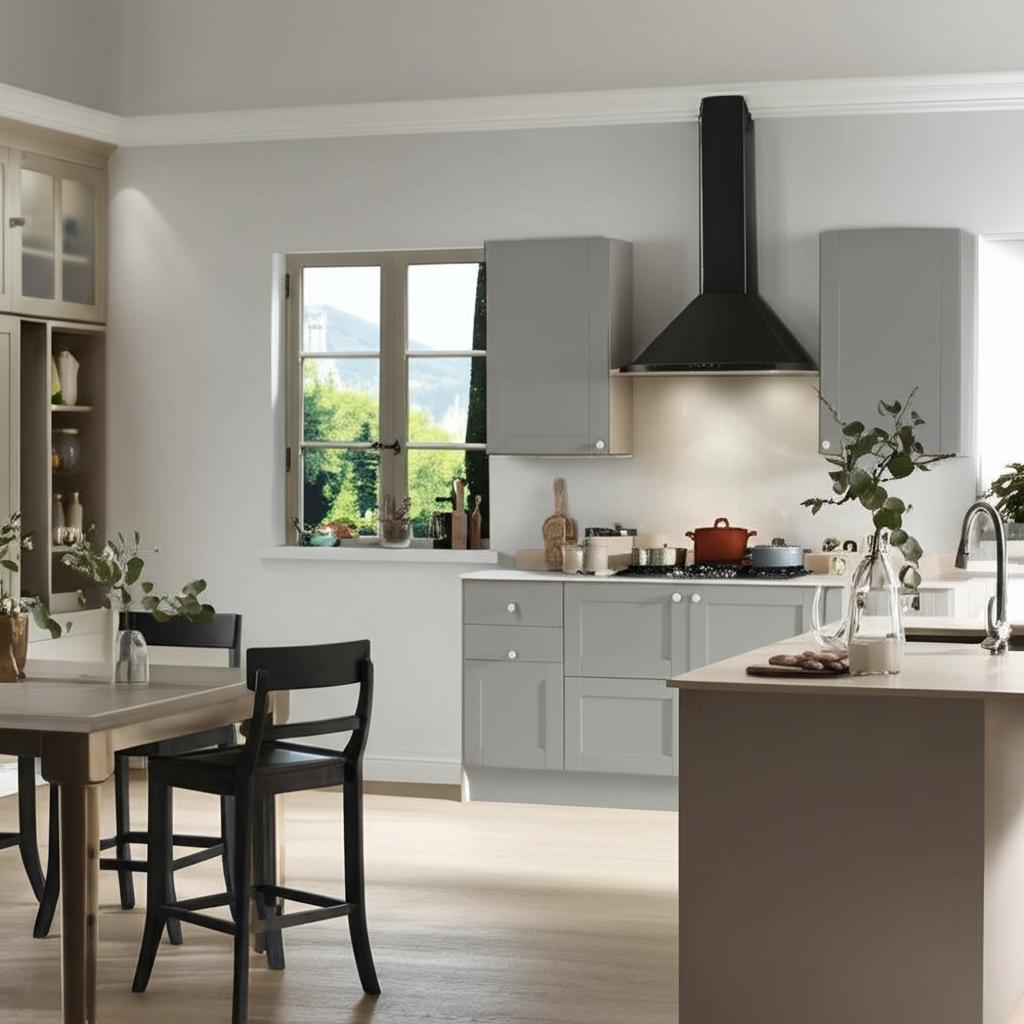 Hampton Bay Shaker Dove Gray Wall Kitchen Cabinet - 24x12x30