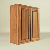Hampton Bay Medium Oak Wall Kitchen Cabinet - 27x12x30
