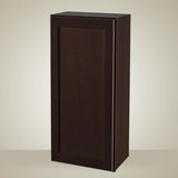 Hampton Bay Shaker Wall Kitchen Cabinet in Java - 15" W x 12" D x 30" H