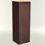 Hampton Bay Shaker 12x12x36 Wall Kitchen Cabinet in Java
