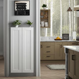 Hampton Bay Cambridge White Shaker Wall Cabinet with Soft-Close Door