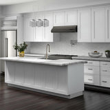 Hampton Bay Cambridge White Shaker Wall Kitchen Cabinet with Soft-Close Door