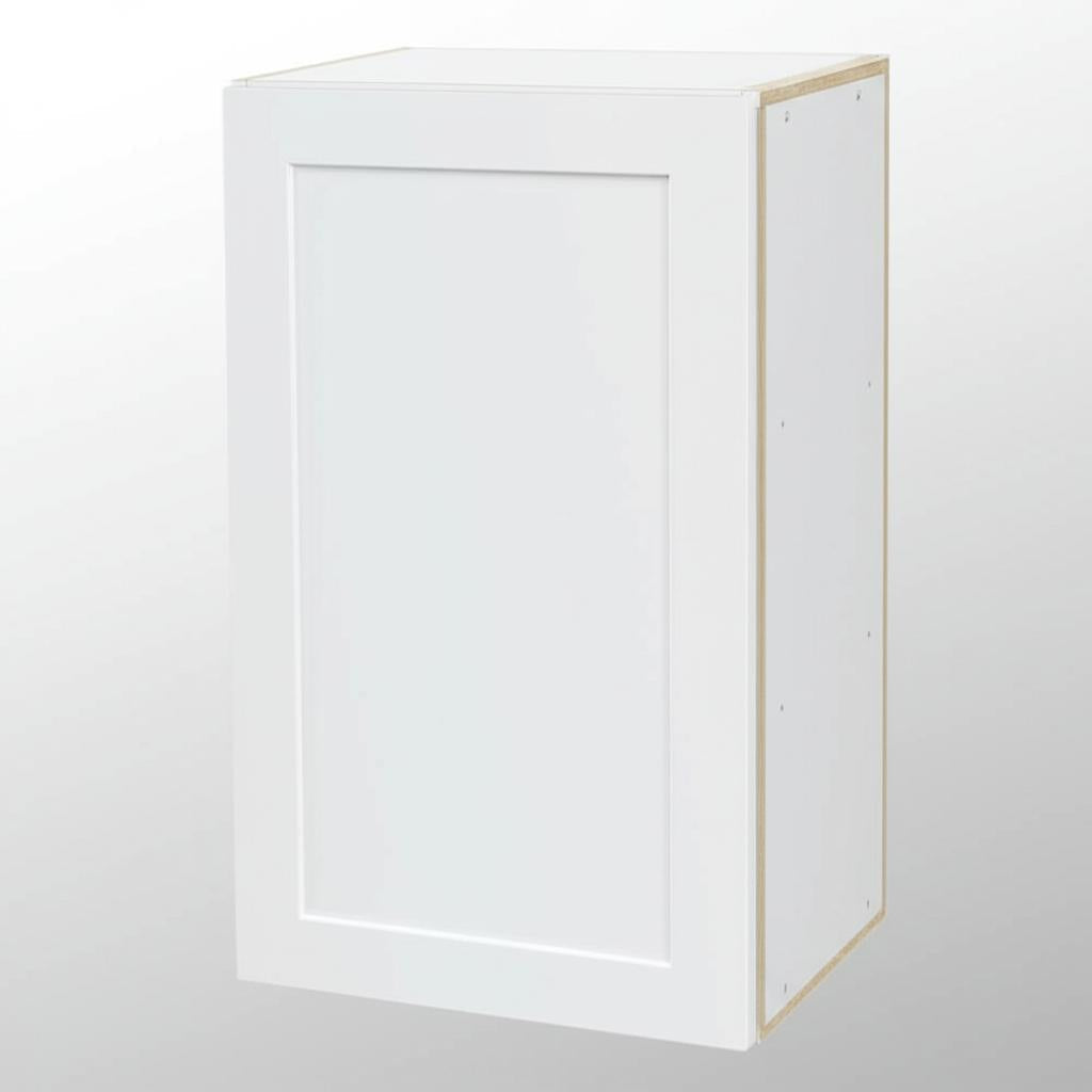 Hampton Bay Cambridge White Shaker Wall Kitchen Cabinet with Soft-Close Door