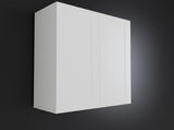 Hampton Bay Cambridge White Shaker Wall Cabinet with Soft Close Doors