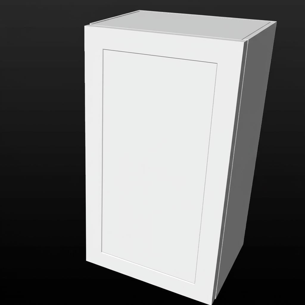 Hampton Bay Cambridge White Shaker Wall Kitchen Cabinet with Soft Close Door