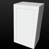 Hampton Bay Cambridge White Shaker Wall Kitchen Cabinet with Soft Close Door