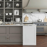 Hampton Bay Cambridge White Shaker Wall Kitchen Cabinet with Soft Close Door