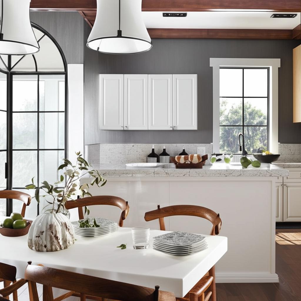 Hampton Bay Designer Series Elgin Wall Kitchen Cabinet, 33x42x12 in, White