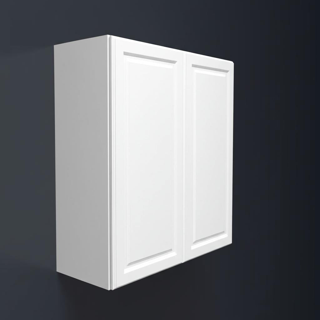Hampton Bay Designer Series Elgin Wall Kitchen Cabinet, 33x42x12 in, White