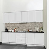 Hampton Bay Designer Series Elgin Assembled Wall Kitchen Cabinet in White