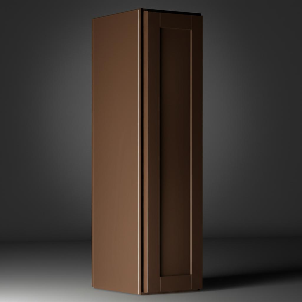 Hampton Bay Shaker Wall Kitchen Cabinet in Java - 9x12x36