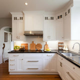 Hampton Bay Designer Series Melvern Assembled Wall Kitchen Cabinet in White