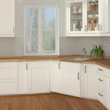 Hampton Bay Westfield Feather White Shaker Wall Kitchen Cabinet
