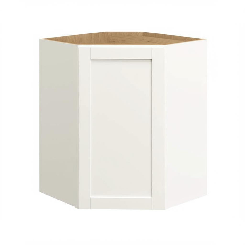 Hampton Bay Westfield Feather White Shaker Wall Kitchen Cabinet