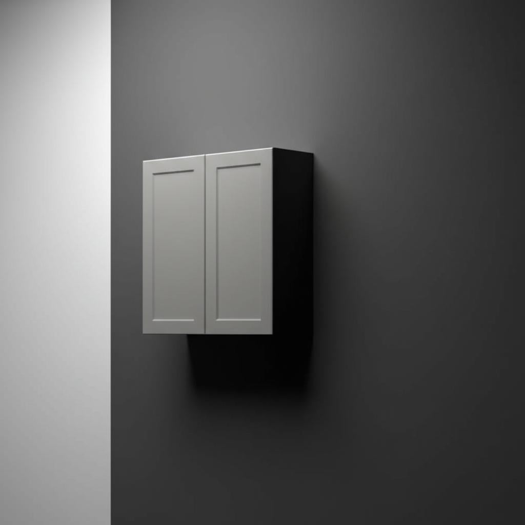 Hampton Bay Designer Series Melvern Storm Gray Shaker Wall Kitchen Cabinet