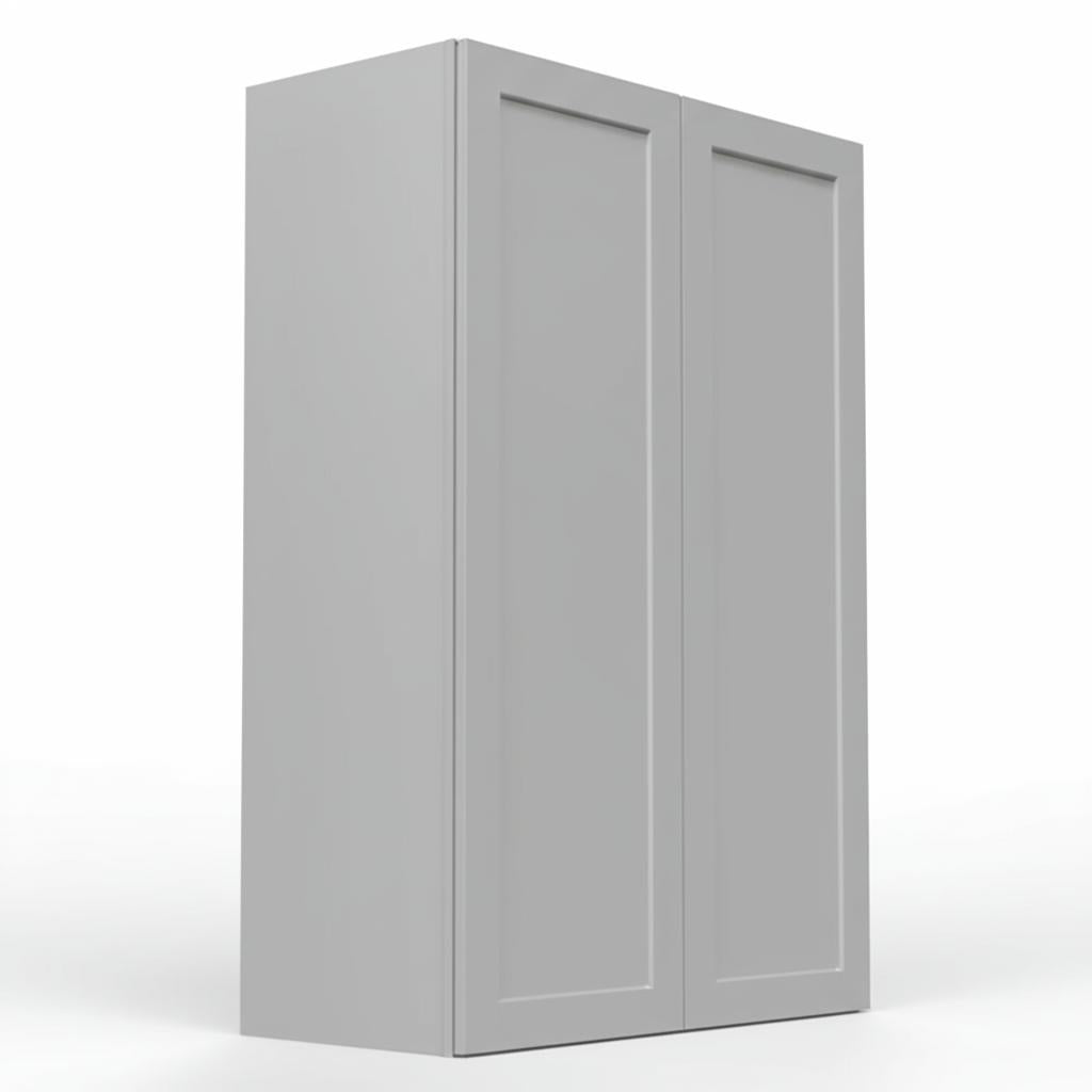 Hampton Bay Designer Series Melvern Wall Kitchen Cabinet in Heron Gray