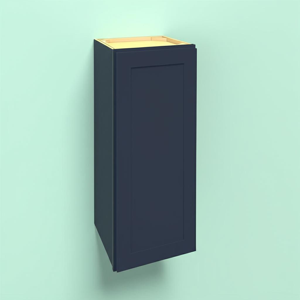 Hampton Bay Avondale Ink Blue Shaker Wall Kitchen Cabinet