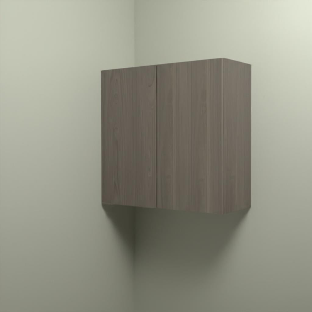 Hampton Bay Designer Series Edgeley Wall Kitchen Cabinet in Driftwood