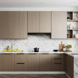 Hampton Bay Designer Series Edgeley Wall Kitchen Cabinet in Driftwood
