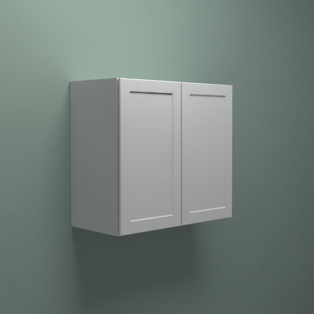 Hampton Bay Designer Series Melvern Wall Kitchen Cabinet in Heron Gray
