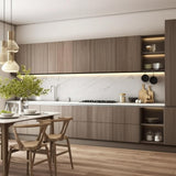 Hampton Bay Designer Series Edgeley Wall Kitchen Cabinet in Driftwood