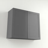 Hampton Bay Designer Series Melvern Storm Gray Shaker Wall Kitchen Cabinet