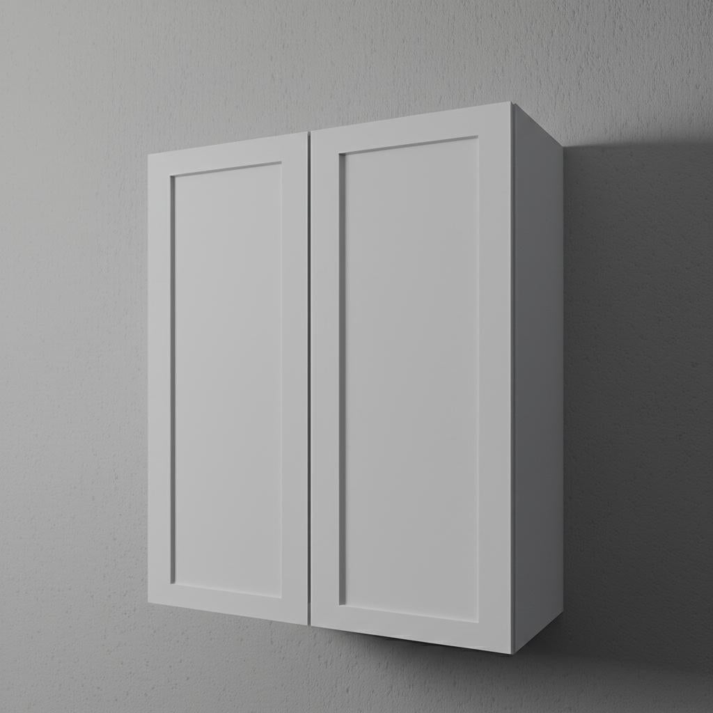 Hampton Bay Designer Series Melvern Wall Kitchen Cabinet in Heron Gray