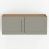 Hampton Bay Westfield Dusk Gray Shaker Wall Kitchen Bridge Cabinet