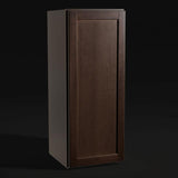 Hampton Bay Shaker Wall Kitchen Cabinet in Java - 15x12x36