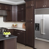 Hampton Bay Shaker Wall Kitchen Cabinet in Java - 15x12x36